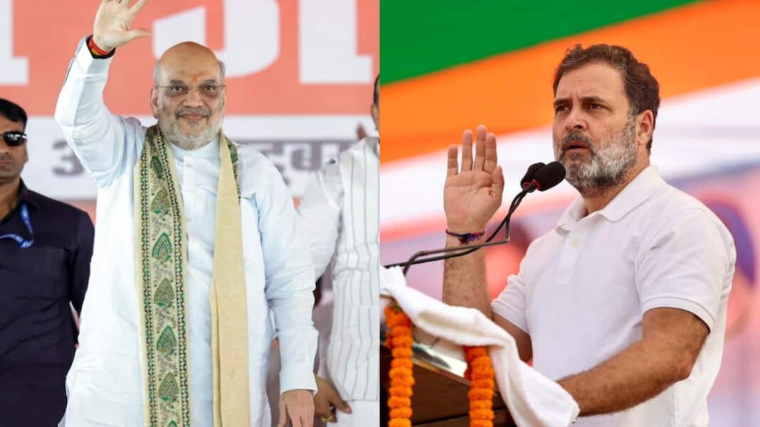 Bihar Election 2025 Phase 1 Voting Amit Shah, Rahul Gandhi Trade Barbs From ‘Lalu Chacha’ To ‘Vote Theft’: Amit Shah, Rahul Gandhi Trade Barbs As Bihar Votes In First Phase