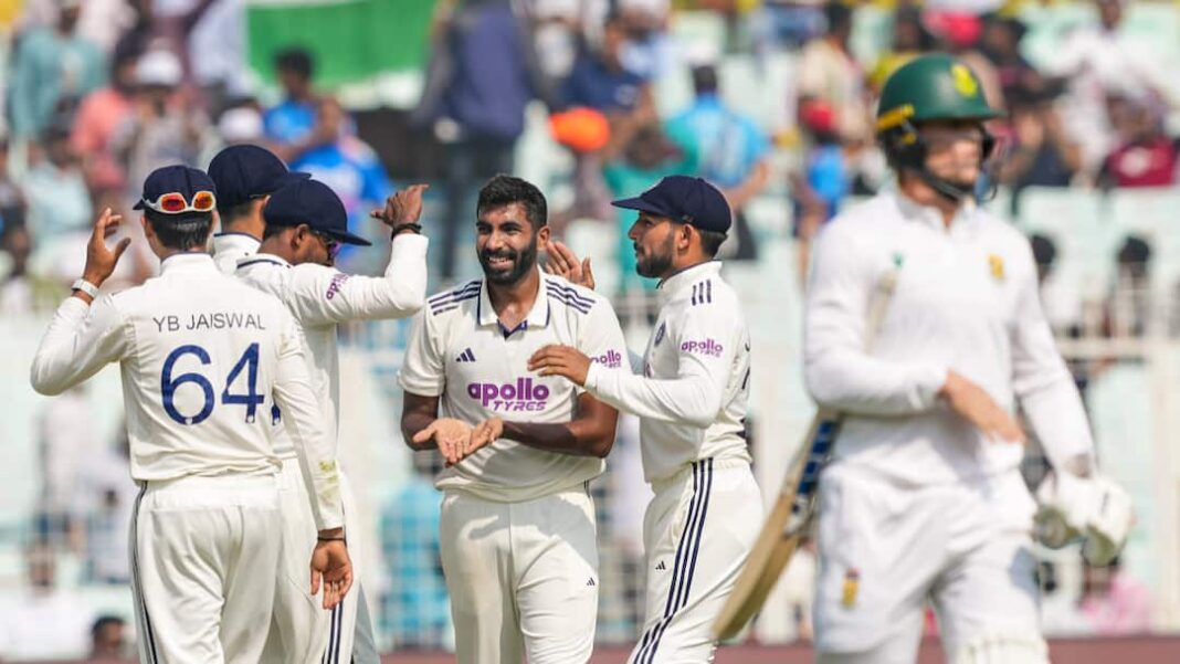 IND vs SA Test Bumrah Rattles Rickelton Stumps For India First Breakthrough Watch Video WATCH: Bumrah Rattles Rickelton