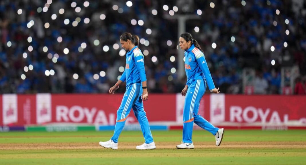 Smriti Mandhana Gets Emotional After India’s Historic World Cup Win Smriti Mandhana Gets Emotional After India’s World Cup Win