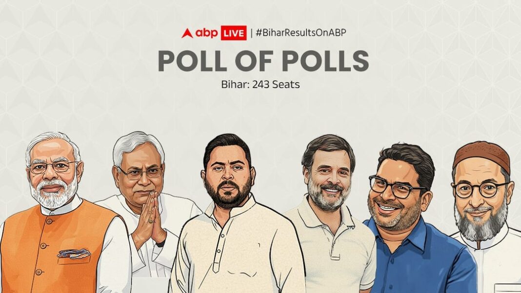 Bihar Election Exit Poll 2025 Live Updates Bihar Assembly Election Exit Poll Results NDA Mahagathbandhan Bihar Exit Poll 2025: NDA