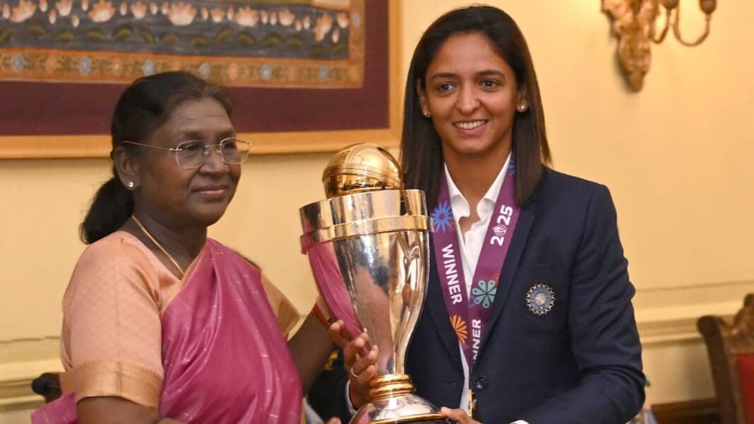 President Droupadi Murmu Greets Indian Womens Cricket World Cup Winners President Droupadi Murmu Greets Indian Women