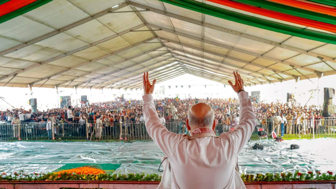 Amit Shah Rallies Voters In Bihar, Pitches Rs 26,000-Cr Koshi Plan 