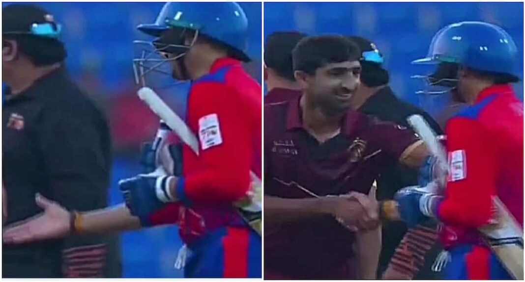 Harbhajan Singh Handshake Pakistani Player Triggers Online Storm Watch Video Harbhajan