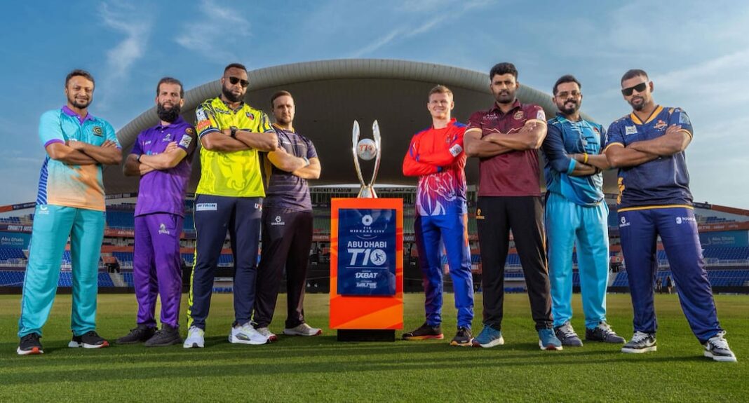 Watch Abu Dhabi T10 2025 Live Streaming Telecast India UK USA Watch Abu Dhabi T10 2025 Live: Streaming Info For India, UK, USA & More