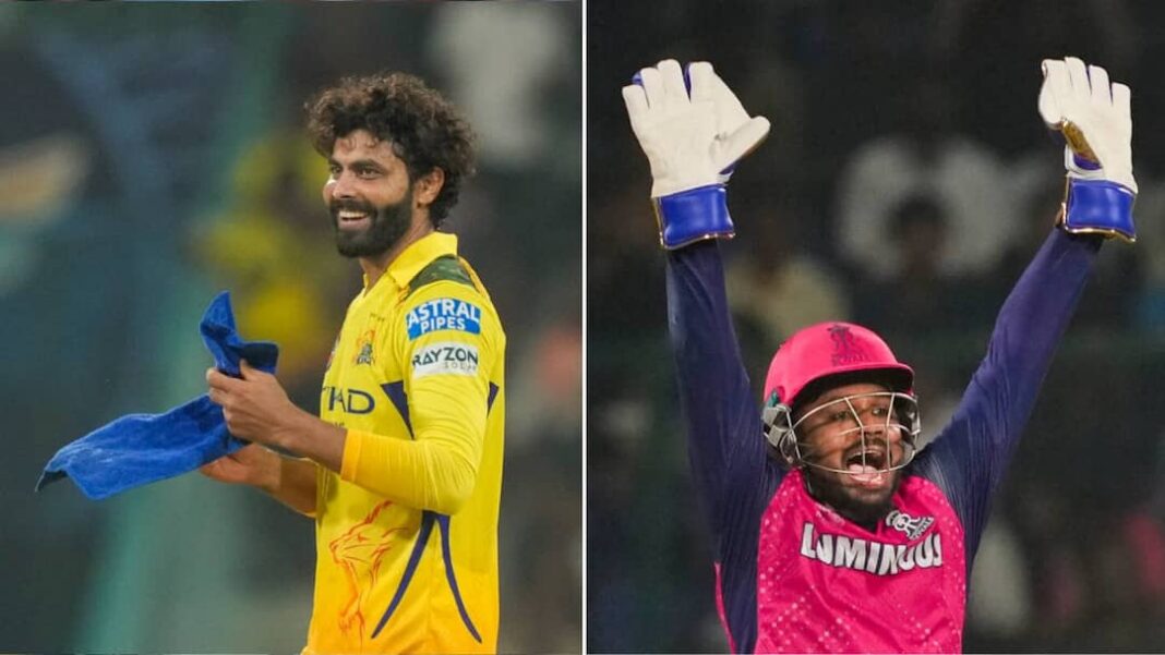 IPL 2026 Jadeja Sanju Samson Trade Almost Done CSK RR Await BCCI Approval Report Jadeja-Samson IPL Trade Almost Done? CSK, RR Await BCCI Approval: Report