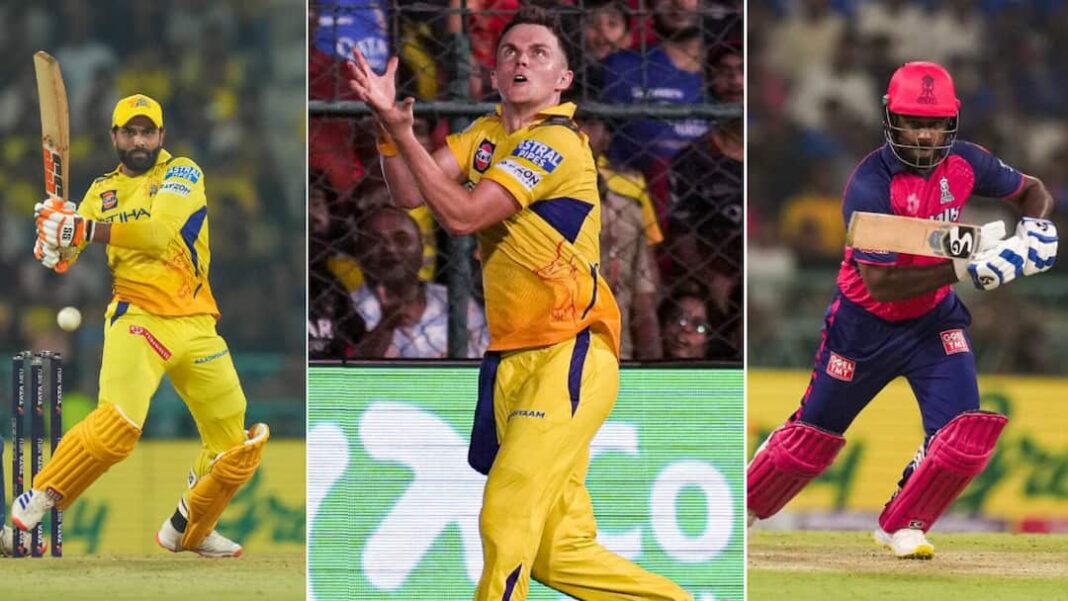 IPL Sam Curran Joins Samson Jadeja Trade Deal Players Approve Move Report CSK RR Sam Curran Joins Samson-Jadeja IPL Trade Deal, Players Approve Move: Report