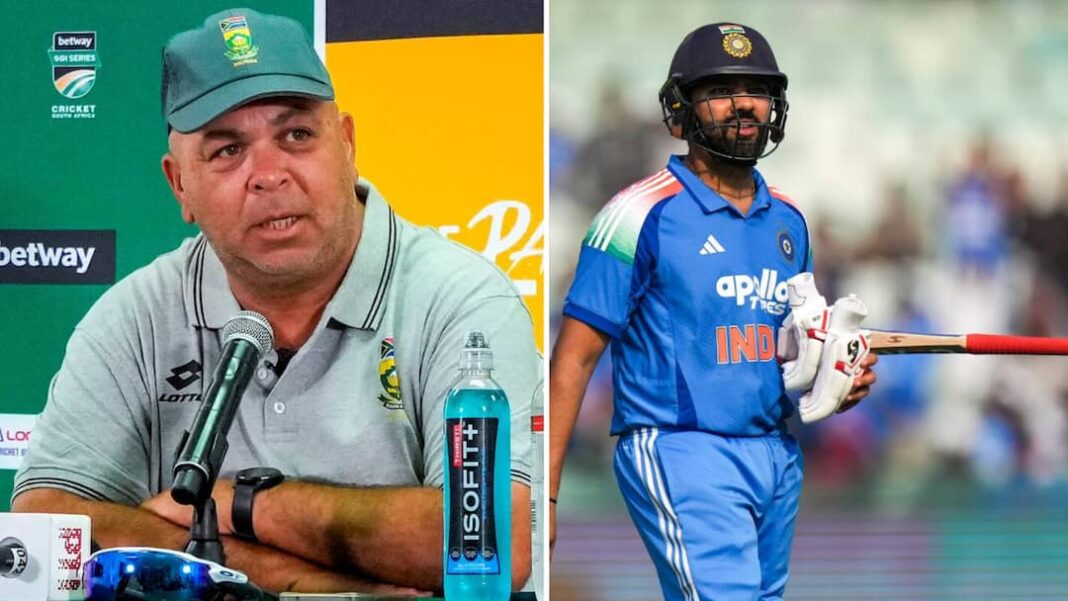 IND vs SA ODI Did Rohit Sharma Snub South Africa Coach