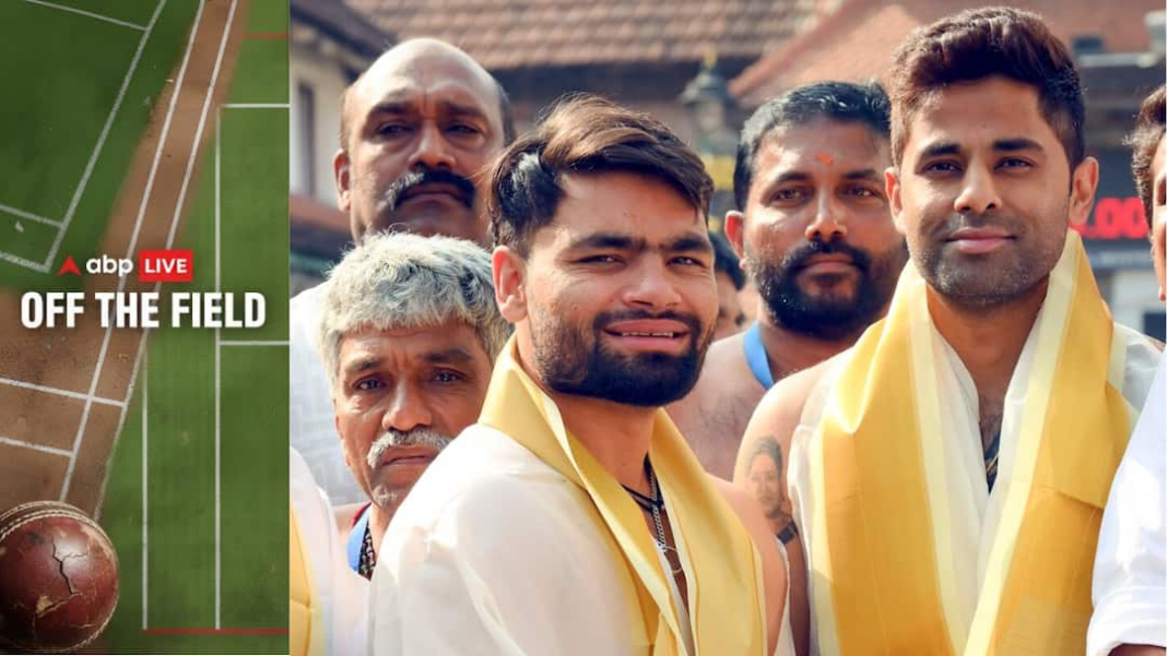 एबीपी लाइव ऑफ द फील्ड: भारतीय क्रिकेटरों ने श्री पद्मनाभस्वामी मंदिर में पारंपरिक पोशाक पहनी
