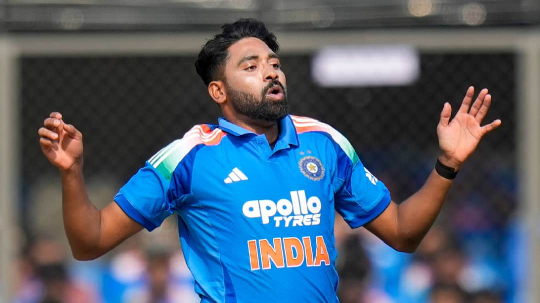 मोहम्मद सिराज और दो अन्य गेंदबाज जो भारत की टी20 विश्व कप टीम में हर्षित राणा की जगह ले सकते हैं
