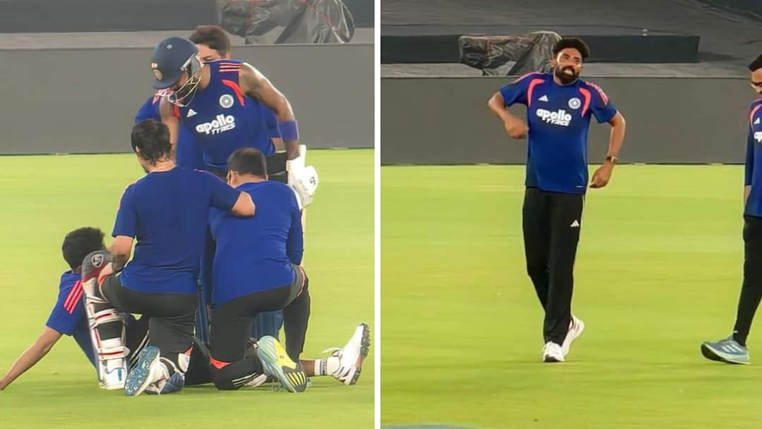 IND Vs SA सुपर 8 क्लैश से पहले मोहम्मद सिराज को चोट का डर सता रहा है
