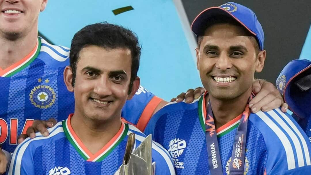 सूर्यकुमार यादव का कहना है कि उनकी और गौतम गंभीर की टी20 विश्व कप टीम में 14 समान चयन थे
