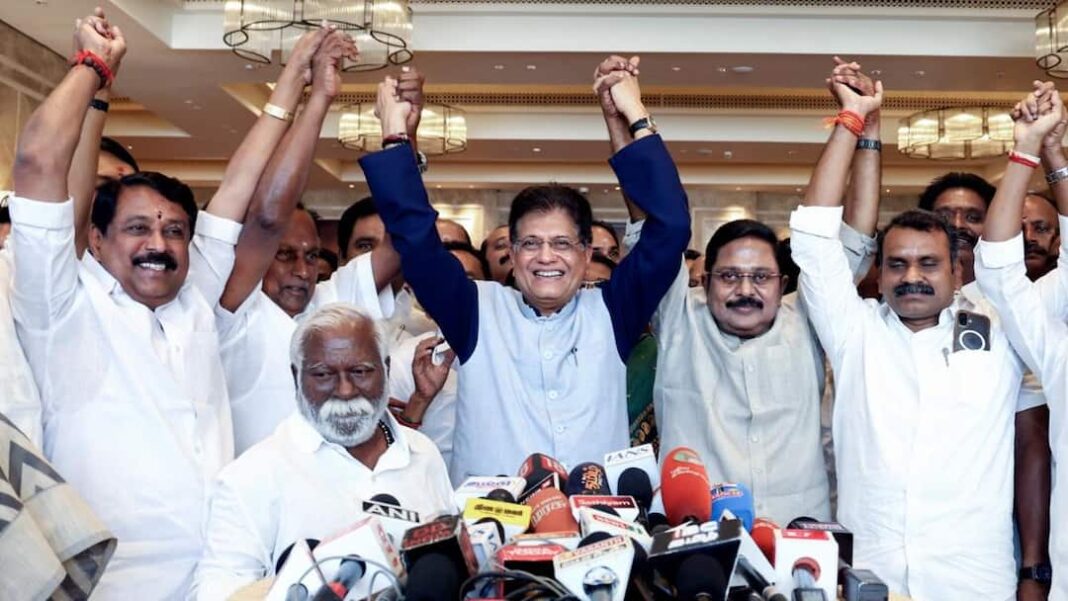 तमिलनाडु विधानसभा चुनाव: एनडीए ने सीट बंटवारे की घोषणा की
