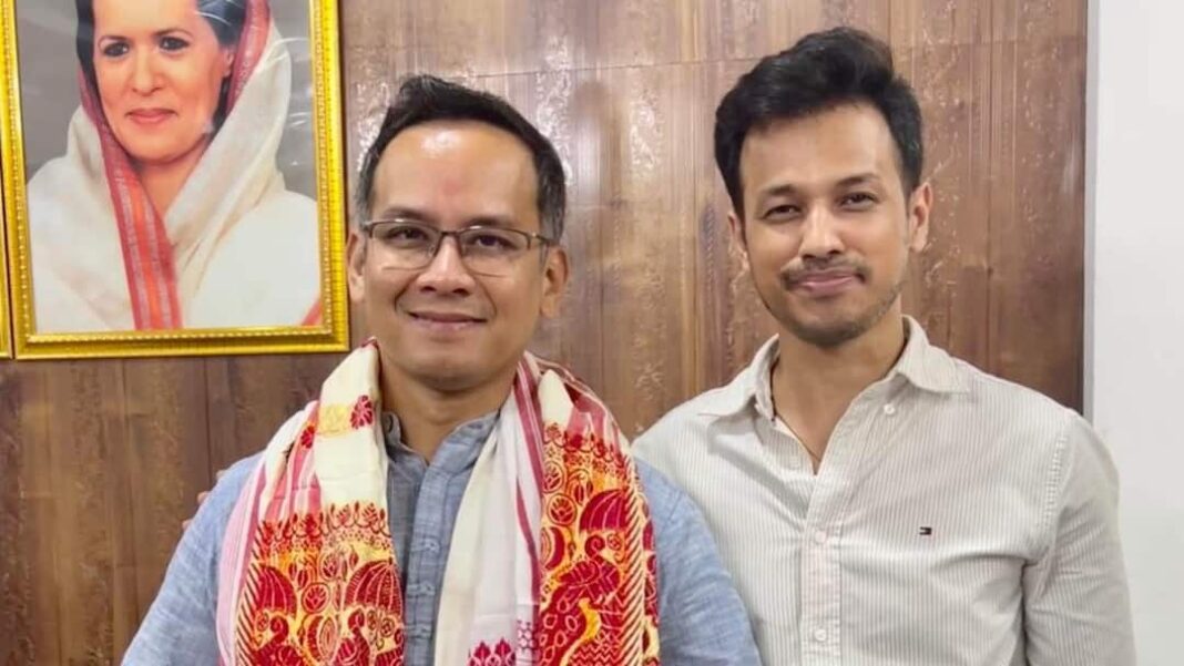 असम चुनाव से पहले पिता के बीजेपी में जाने के बाद प्रतीक बोरदोलोई ने मार्गेरिटा उम्मीदवारी वापस ले ली
