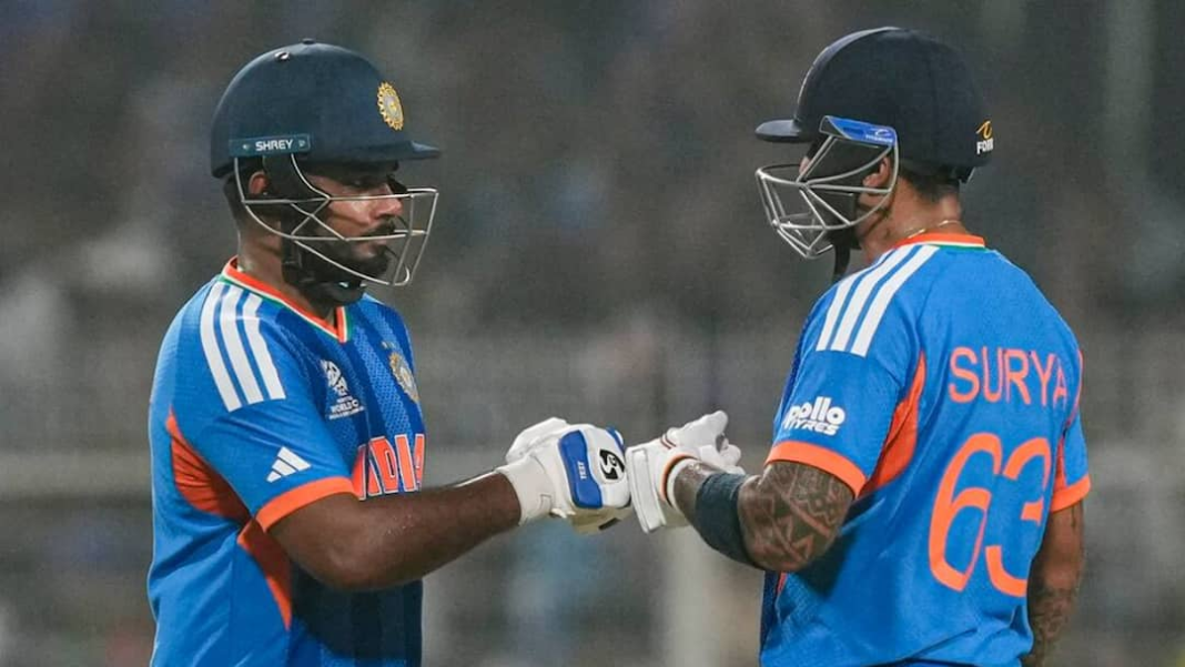 सूर्यकुमार यादव ने वेस्टइंडीज के खिलाफ टी20 विश्व कप में शानदार प्रदर्शन के बाद संजू सैमसन की सराहना की
