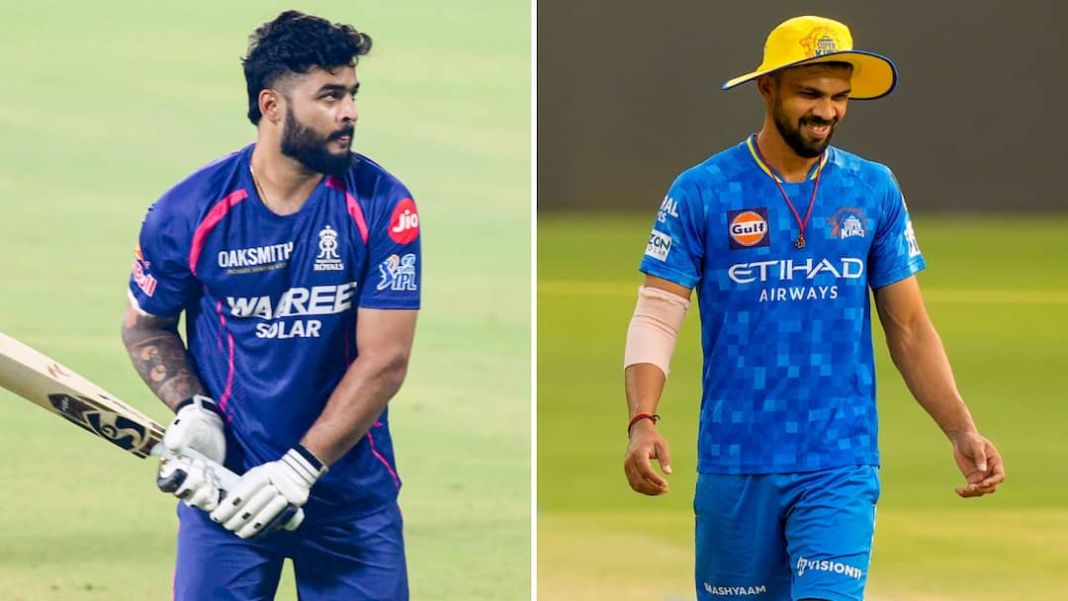 आईपीएल 2026: आरआर बनाम सीएसके - दोनों टीमों के लिए संभावित प्लेइंग इलेवन
