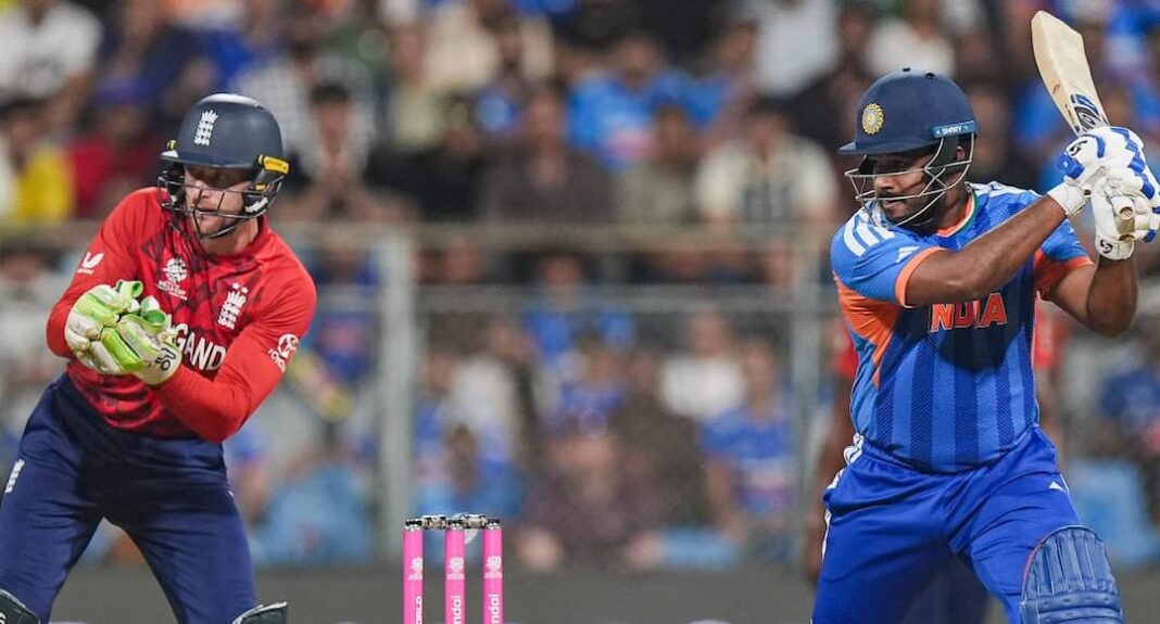 IND vs ENG: संजू सैमसन ने रोहित शर्मा का लंबे समय से चला आ रहा छक्का मारने का रिकॉर्ड तोड़ा
