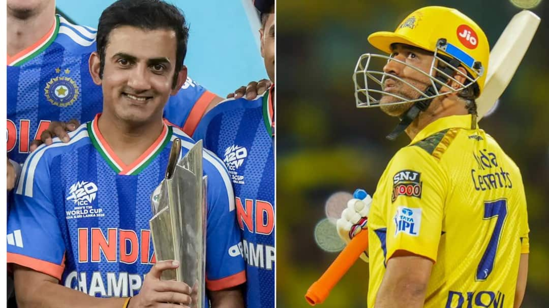 गौतम गंभीर का कहना है कि वह एक दिन एमएस धोनी को भारत के मुख्य कोच के रूप में देखना चाहते हैं
