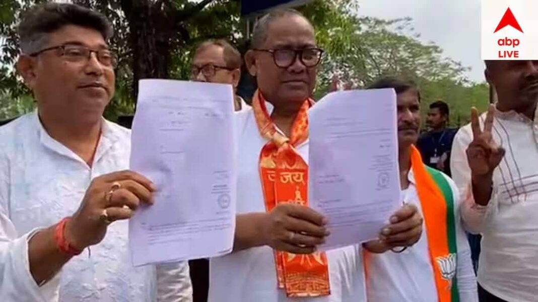 मयनागुड़ी में दो भाजपा नेताओं ने एक ही सीट के लिए नामांकन दाखिल किया
