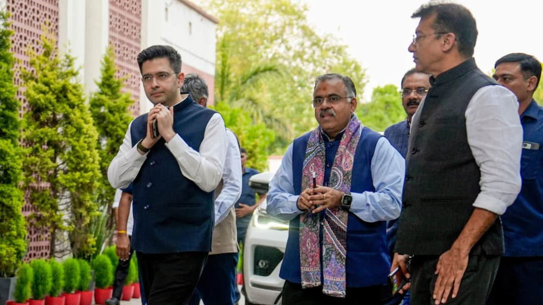 AAP के पलायन से राज्यसभा का गणित बदला, बीजेपी बहुमत के करीब पहुंची
