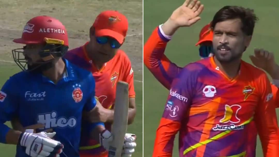 पीएसएल में जबरदस्त लड़ाई: मोहम्मद आमिर की फहीम अशरफ को घृणित विदाई - देखें
