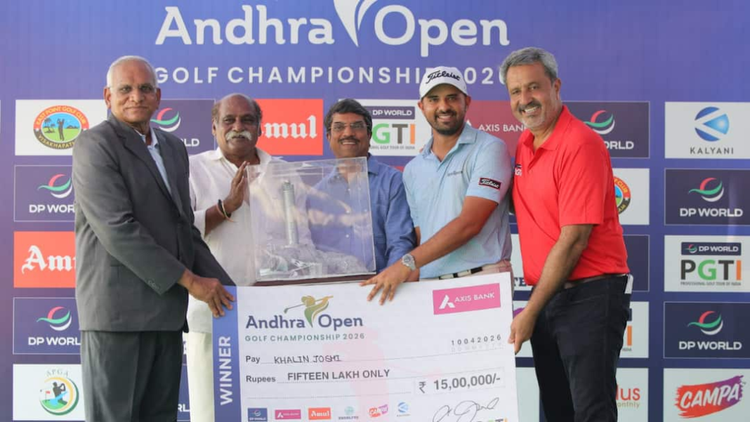 खलिन जोशी ने आंध्र ओपन 2026 में शानदार जीत के साथ खिताब का सूखा समाप्त किया
