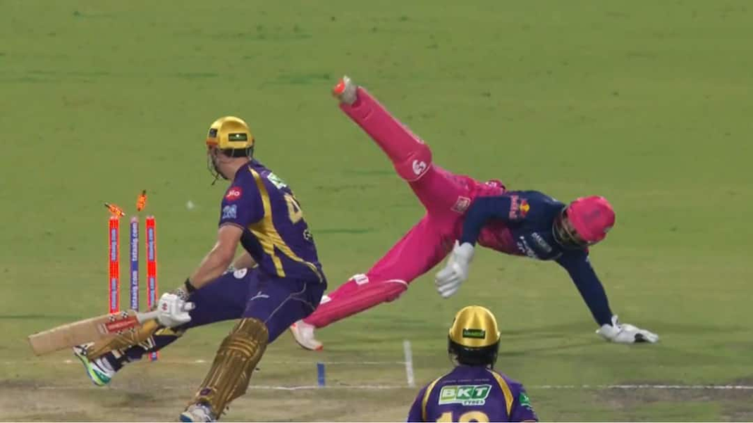 देखें: ध्रुव जुरेल की एक्रोबेटिक स्टंपिंग ने केकेआर के कैमरून ग्रीन को चौंका दिया
