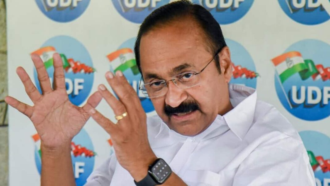 केरल के मुख्यमंत्री 'झूठे'; एलडीएफ सरकार सबसे अक्षम: सतीसन
