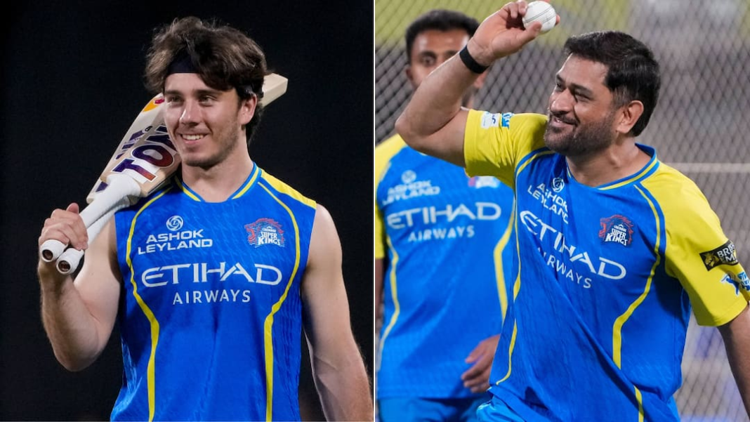 एमएस धोनी और डेवाल्ड ब्रेविस सीज़न की शुरुआत के लिए तैयार? सीएसके के लिए बड़ा प्रोत्साहन
