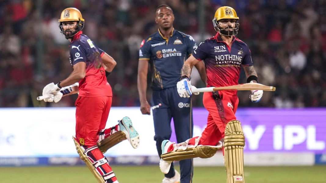 विराट कोहली की 81 पावर्स आरसीबी ने चिन्नास्वामी स्पेक्ट्रम में जीटी पर जीत हासिल की
