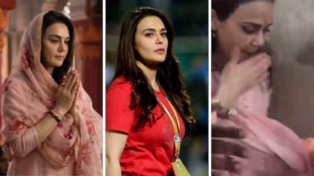 पंजाब किंग्स की दिल्ली कैपिटल्स पर जीत के बाद प्रीति जिंटा ने दिल्ली के हनुमान मंदिर का दौरा किया | घड़ी
