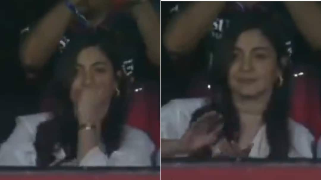 देखें: आईपीएल कैमरामैन द्वारा देखे जाने के बाद अनुष्का शर्मा ने विराट कोहली पर 'पैसा बरसाना' बंद कर दिया
