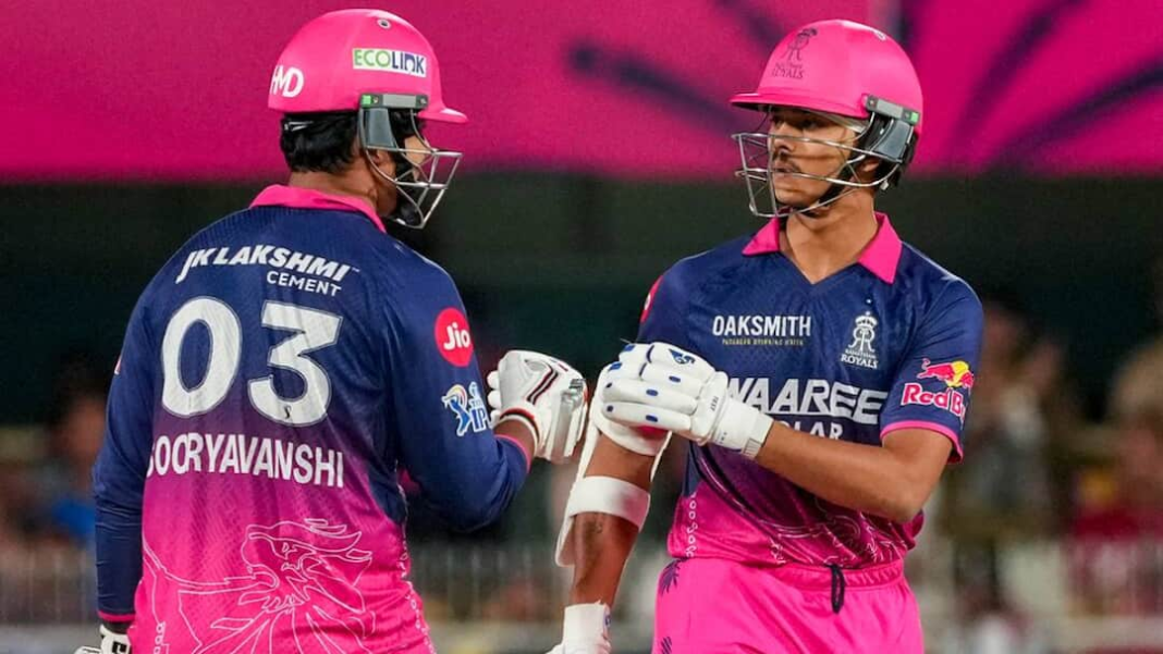 आरआर बनाम एमआई हाइलाइट्स: जयसवाल-सूर्यवंशी तूफान ने राजस्थान के लिए बारिश-प्रभावित आईपीएल 2026 संघर्ष को सील कर दिया
