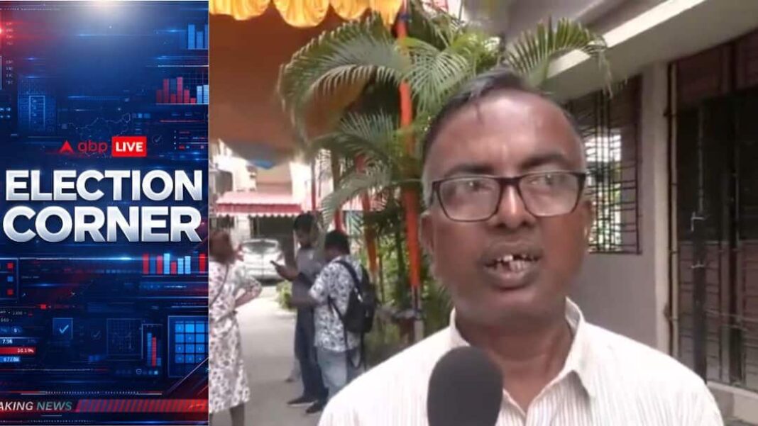 आरजी कर पीड़ित के पिता वोट देने के बाद रोने लगे क्योंकि पत्नी भाजपा के टिकट पर चुनाव लड़ रही है: 'चुनना था।
