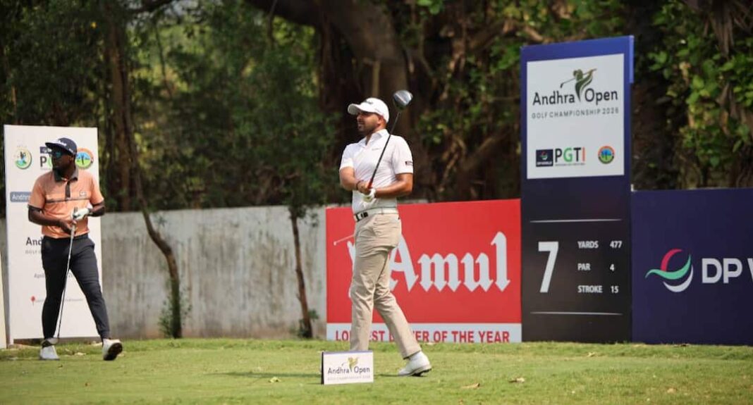 आंध्रा ओपन 2026 में मजबूत दूसरे दौर के बाद खलिन जोशी ने कमान संभाली
