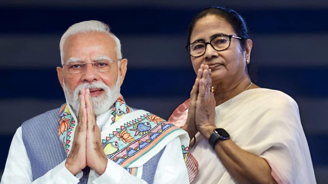 केवल एक पोल में बंगाल में बीजेपी की 'भारी हार' और ममता की वापसी की भविष्यवाणी की गई है
