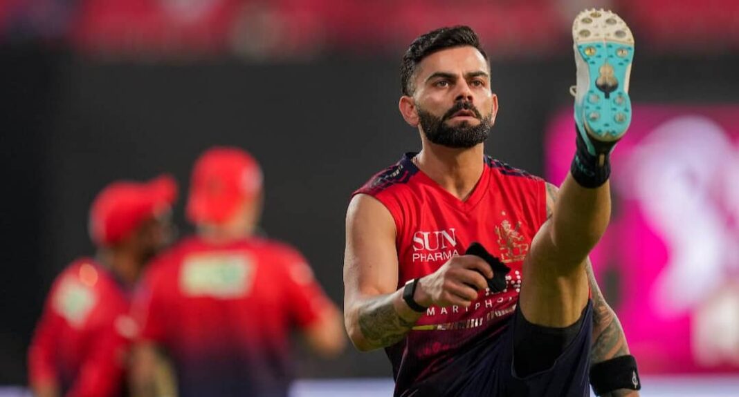 विराट कोहली की नजरें आईपीएल 2026 में आरआर के खिलाफ 'ऐतिहासिक तिहरे शतक' पर हैं
