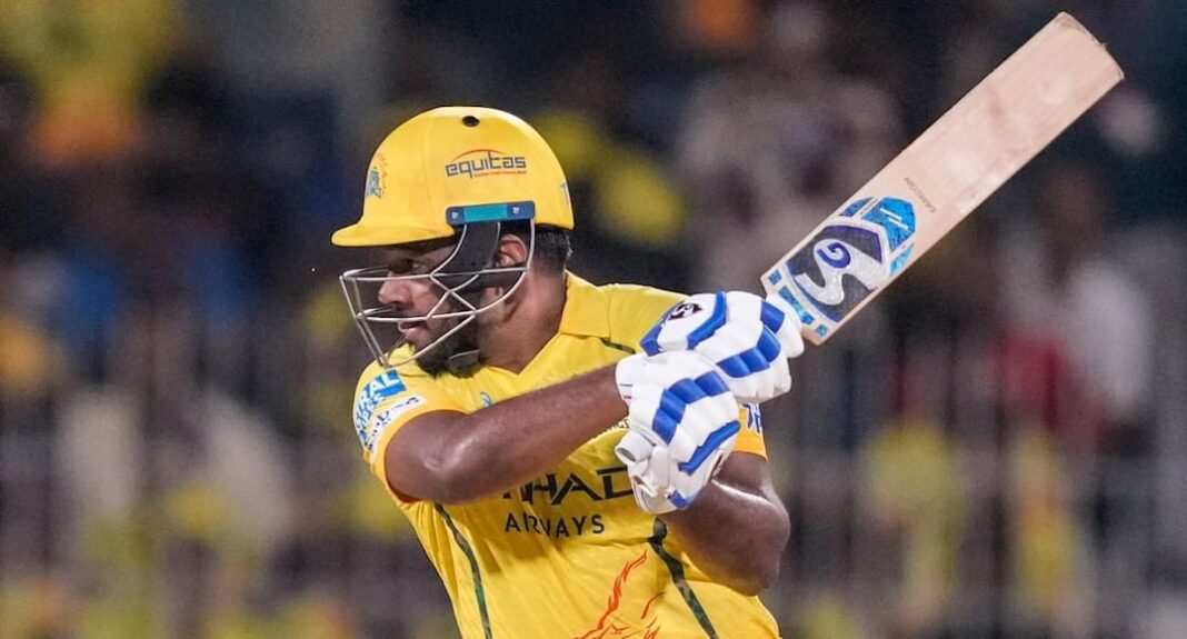 संजू सैमसन सीएसके बनाम दिल्ली कैपिटल्स के लिए पहले शतक के साथ एलीट क्लब में शामिल हुए
