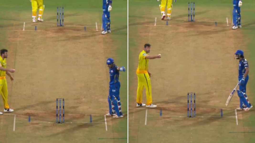 देखें: एमआई बनाम सीएसके शोडाउन के दौरान जेमी ओवरटन, तिलक वर्मा के बीच तीखी झड़प
