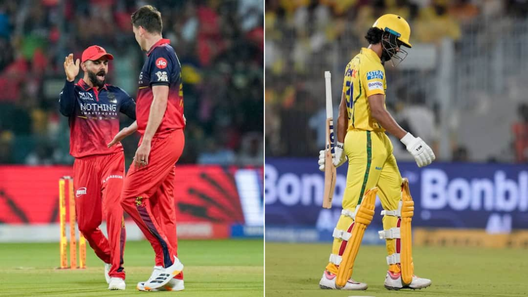 आरसीबी बनाम सीएसके हाइलाइट्स: बेंगलुरु रन दंगा, चेन्नई अभी भी आईपीएल 2026 में जीत से वंचित है
