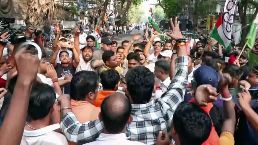 टीएमसी-बीजेपी झड़प के अगले दिन, कोलकाता पुलिस ने धारा 163 लागू की
