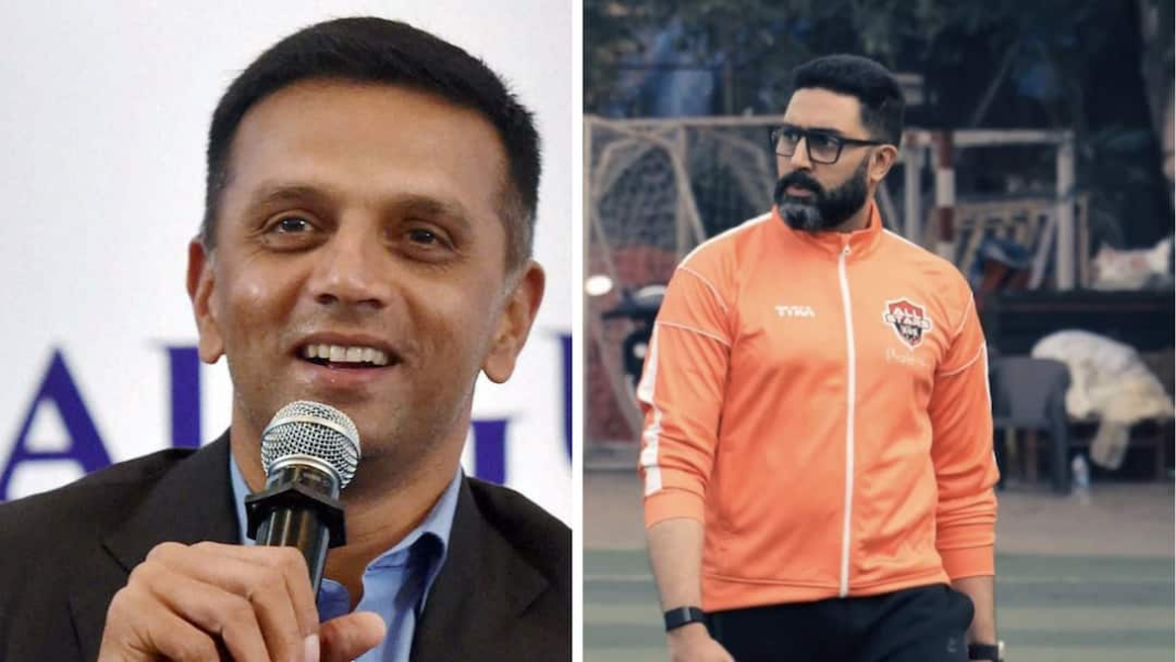राहुल द्रविड़ अभिषेक बच्चन की यूरोपीय टी20 टीम में शामिल हुए, आर अश्विन डबलिन फ्रेंचाइजी का नेतृत्व करने के लिए तैयार
