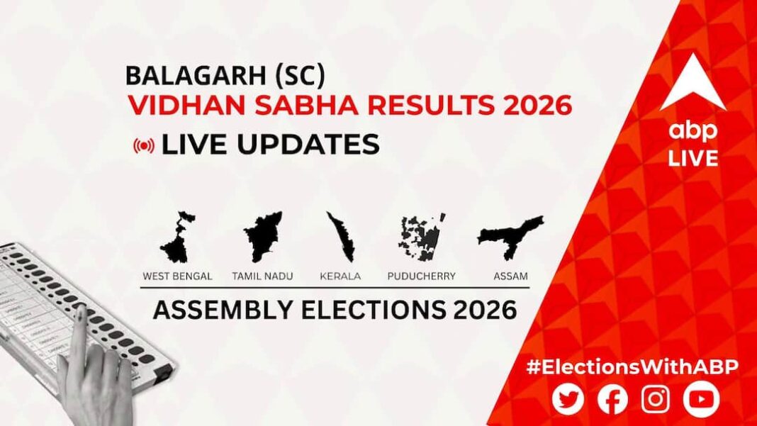 बालागढ़ (एससी) चुनाव परिणाम 2026 लाइव: वोटों की गिनती सुबह 8 बजे शुरू होगी, जीत-हार की नवीनतम स्थिति के लिए यहां बने रहें!
