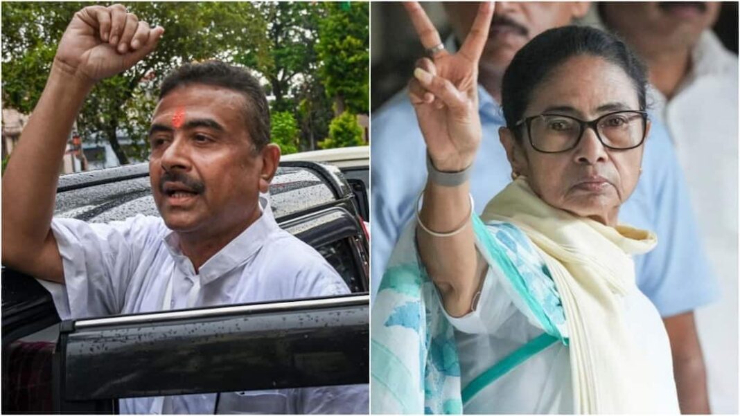 सुवेंदु अधिकारी ने दावा किया कि ममता 'निगरानी में' हैं, भबनीपुर एस में कड़ी निगरानी पर जोर दिया
