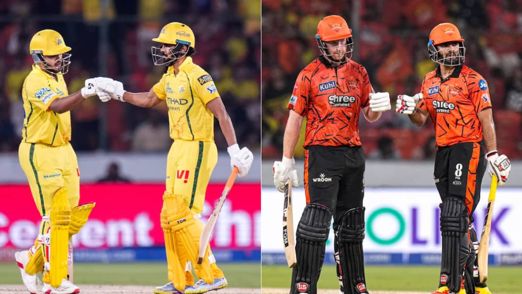 सीएसके बनाम एसआरएच हेड-टू-हेड रिकॉर्ड: आईपीएल 2026 क्लैश से पहले कौन बढ़त बनाए हुए है?

