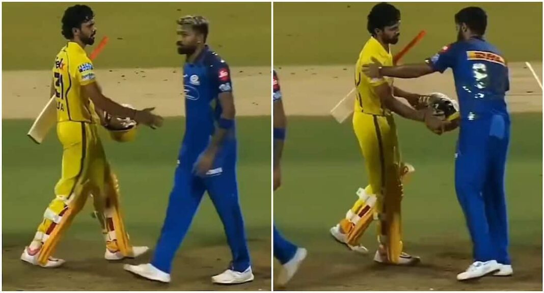 सीएसके की जीत के बाद हार्दिक पंड्या ने रुतुराज गायकवाड़ को नकारा? देखो क्या हुआ
