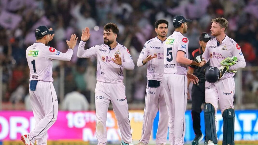 गुजरात टाइटंस ने सनराइजर्स हैदराबाद के खिलाफ बड़ी जीत के साथ बड़ा आईपीएल रिकॉर्ड बनाया
