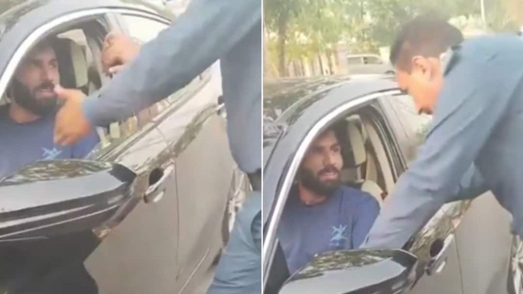 देखें: वायरल वीडियो में बिना सीट बेल्ट के पकड़ा गया पाकिस्तानी ऑलराउंडर, ट्रैफिक पुलिस ने रोका
