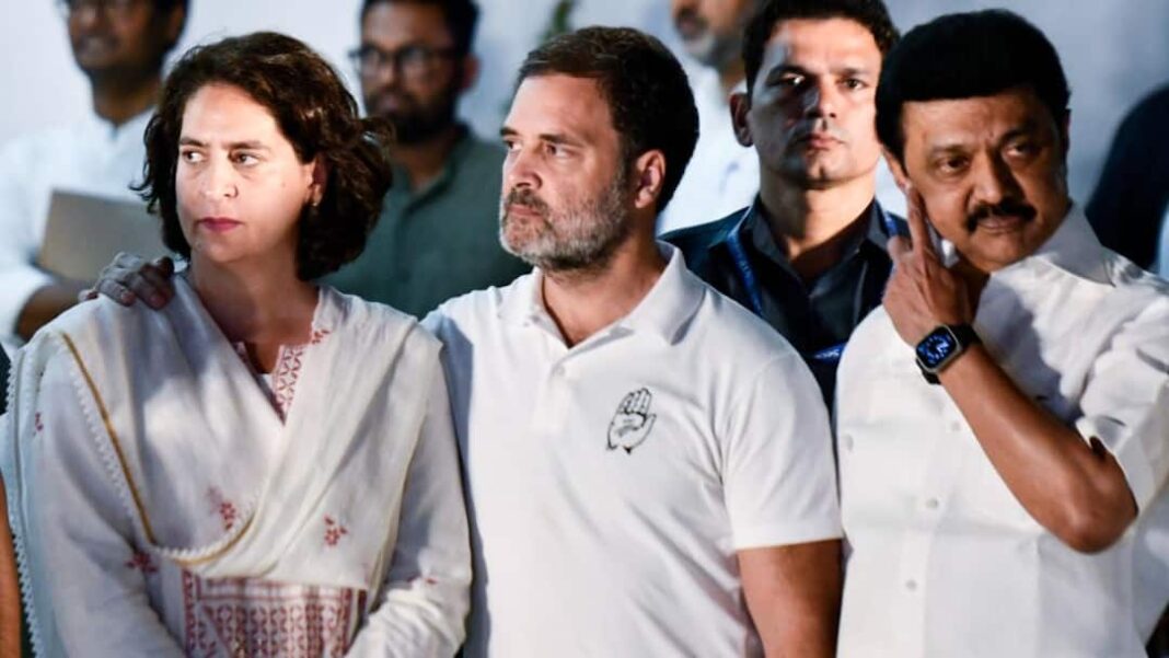 डीएमके ने टीवीके से हाथ मिलाने के लिए कांग्रेस की आलोचना की, राहुल पर मतदाताओं को धोखा देने का आरोप लगाया
