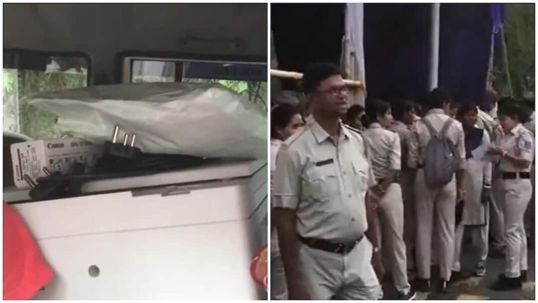 आसनसोल स्ट्रांग रूम के पास मिला बंद मोबाइल, रानीगंज दस्तावेज
