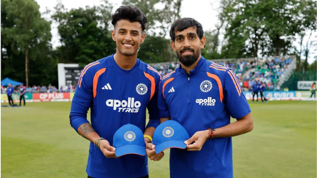 आयरलैंड के खिलाफ दो नए खिलाड़ियों के डेब्यू के साथ ही भारत ने अनोखा T20I रिकॉर्ड बनाया
